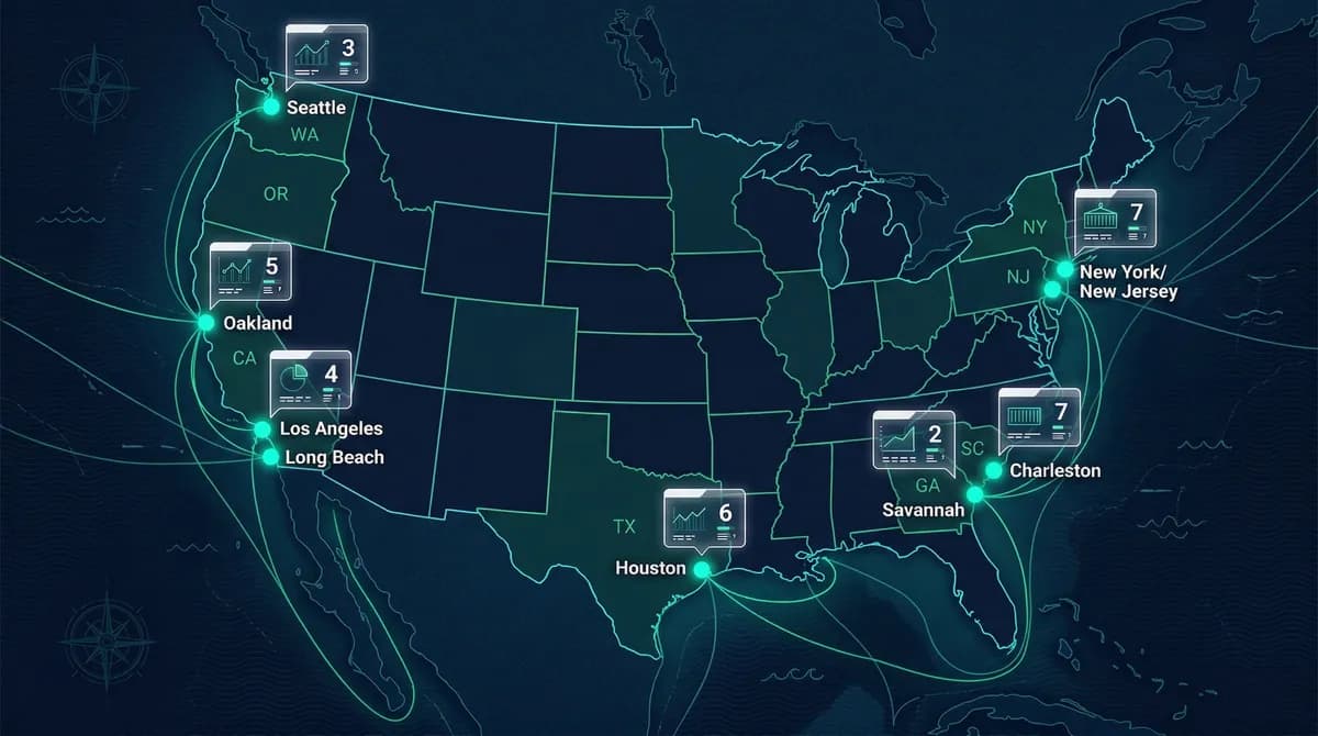 US Port Free Days Comparison: All Terminals